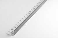 Профиль для плитки гибкий алюминий ПК 02-12